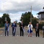 Otwarcie drogi gminnej w Borowskich Żakach.