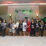 Nagrodzona kadra pedagogiczna z ZS w Turośni Kościelnej.